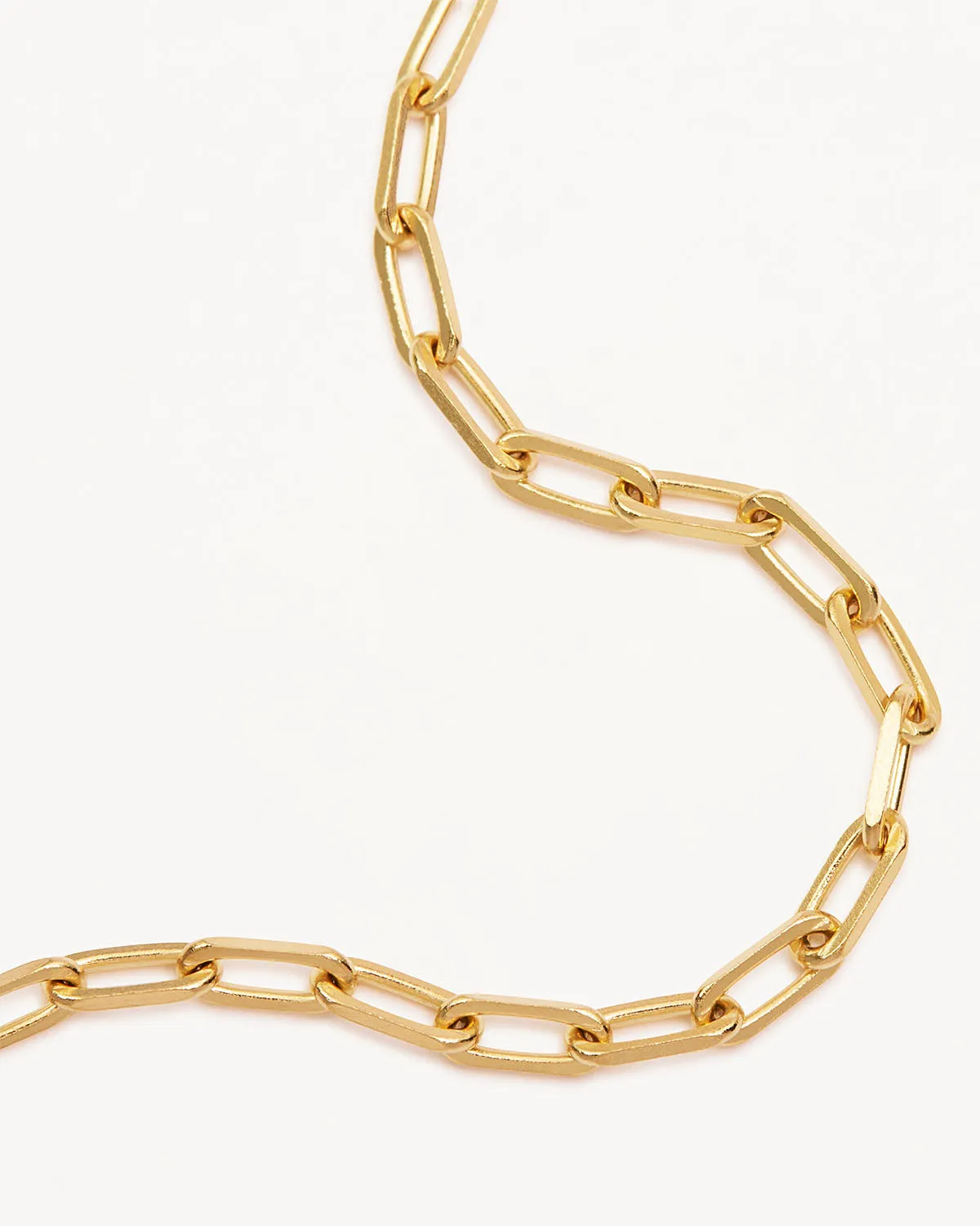 18k Gold Vermeil 18" Link Chain Necklace