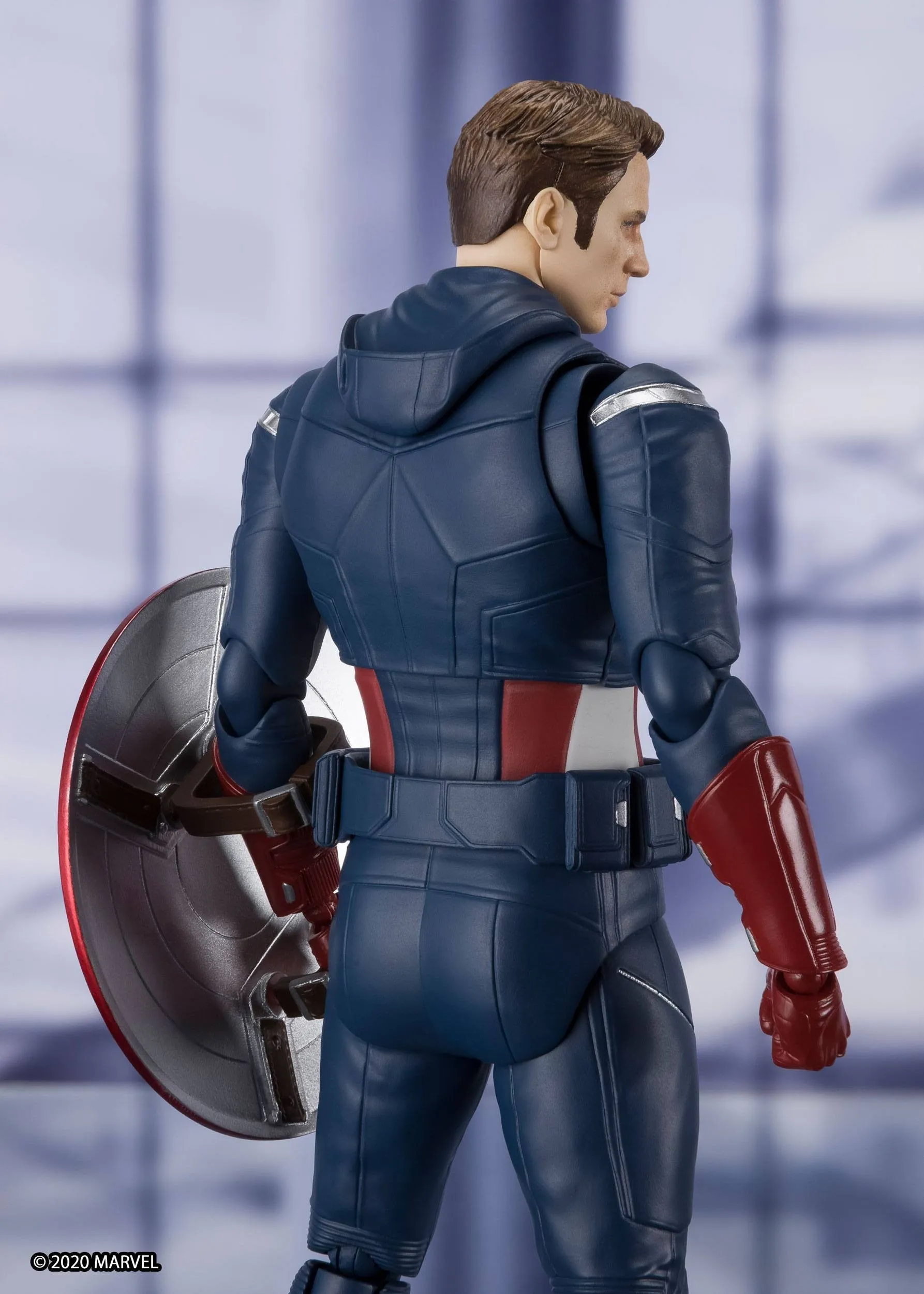 Avengers: Endgame S.H. Figuarts Action Figure Captain America Cap VS. Cap Edition 15 cm (Bandai Tamashii Nations)