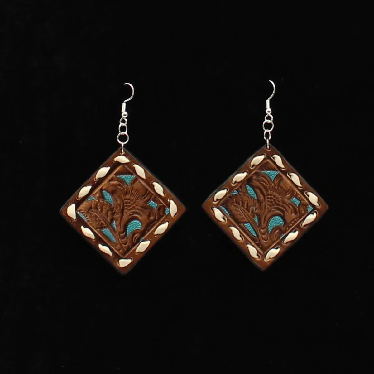 Blazin' Roxx Leather Earrings