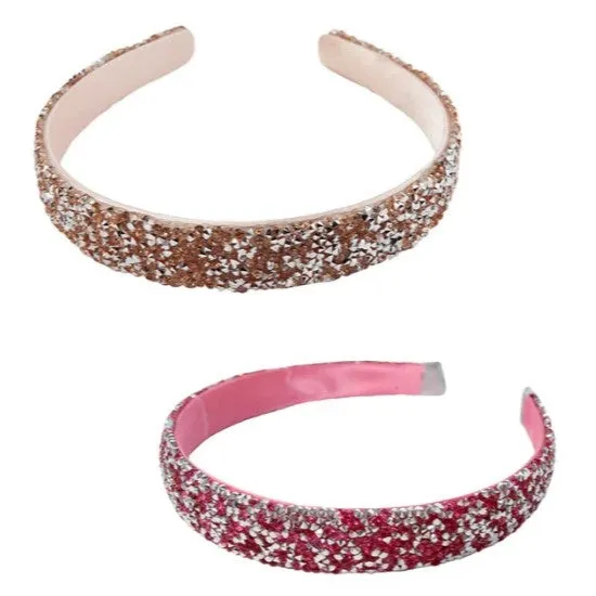 Boutique Gummy Glitter Headband, Assorted