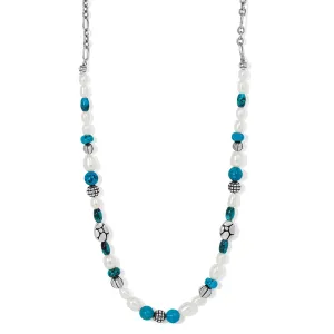 Brighton | Pebble Turquoise and Pearl Necklace | Women's