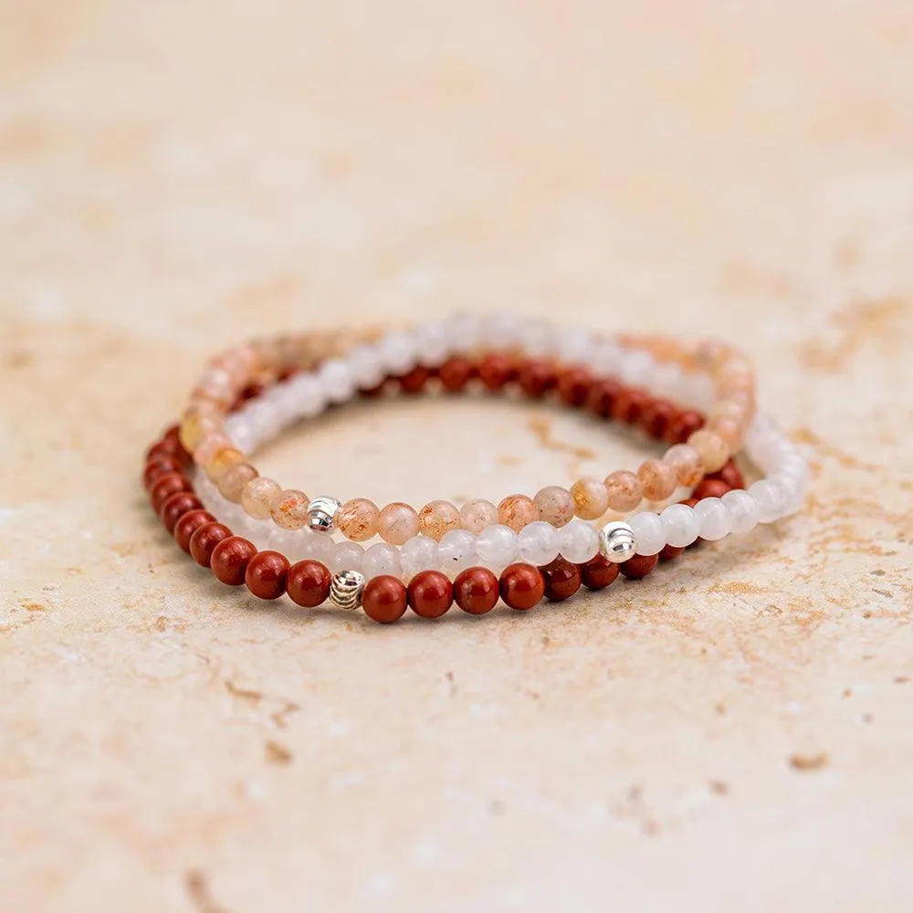 Calm Mind and Spirit Bracelet Set