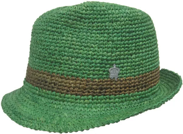 Christys' Crown "Nimbin" Straw Fedora