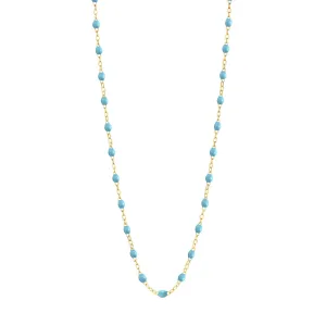 Classic Gigi necklace, TURQUOISE BLUE