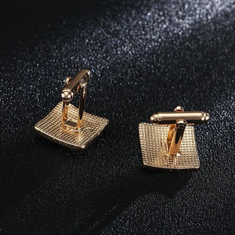 Classy Men Gold Luxury Cufflinks