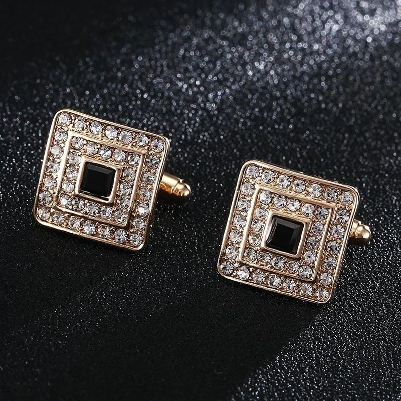 Classy Men Gold Luxury Cufflinks