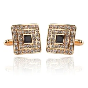 Classy Men Gold Luxury Cufflinks