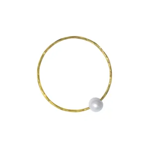 Cream Pearl Bangle