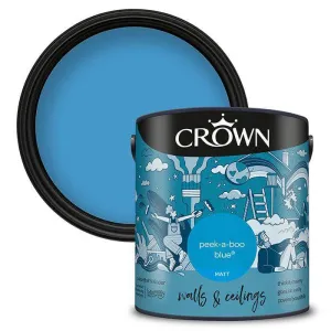 Crown Matt Peek-a-boo Blue 2.5L