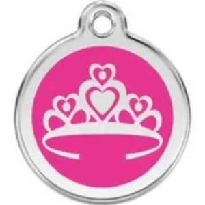 Crown Pet ID Tag