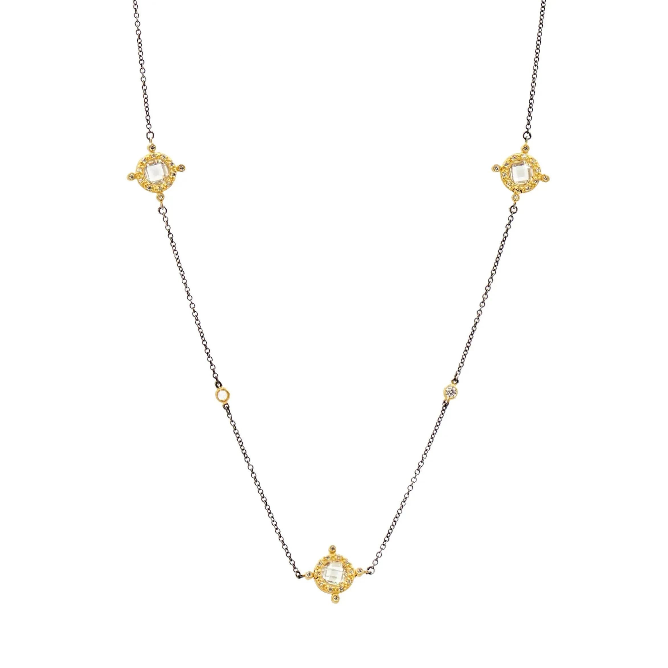 Crown Station Necklace