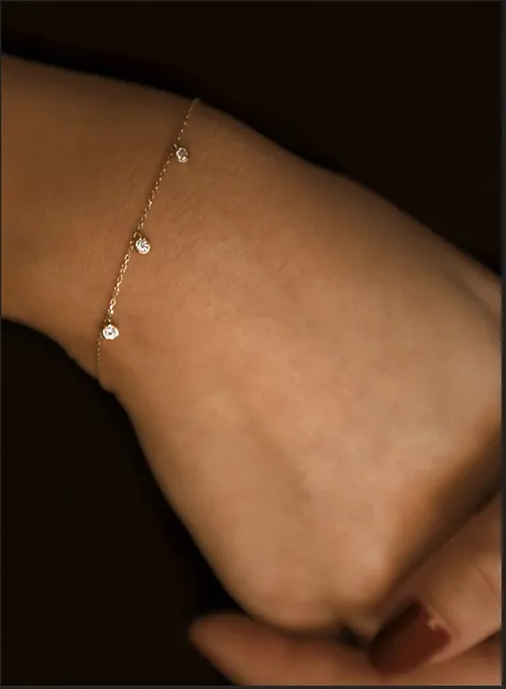 Dangling Diamond Bracelet