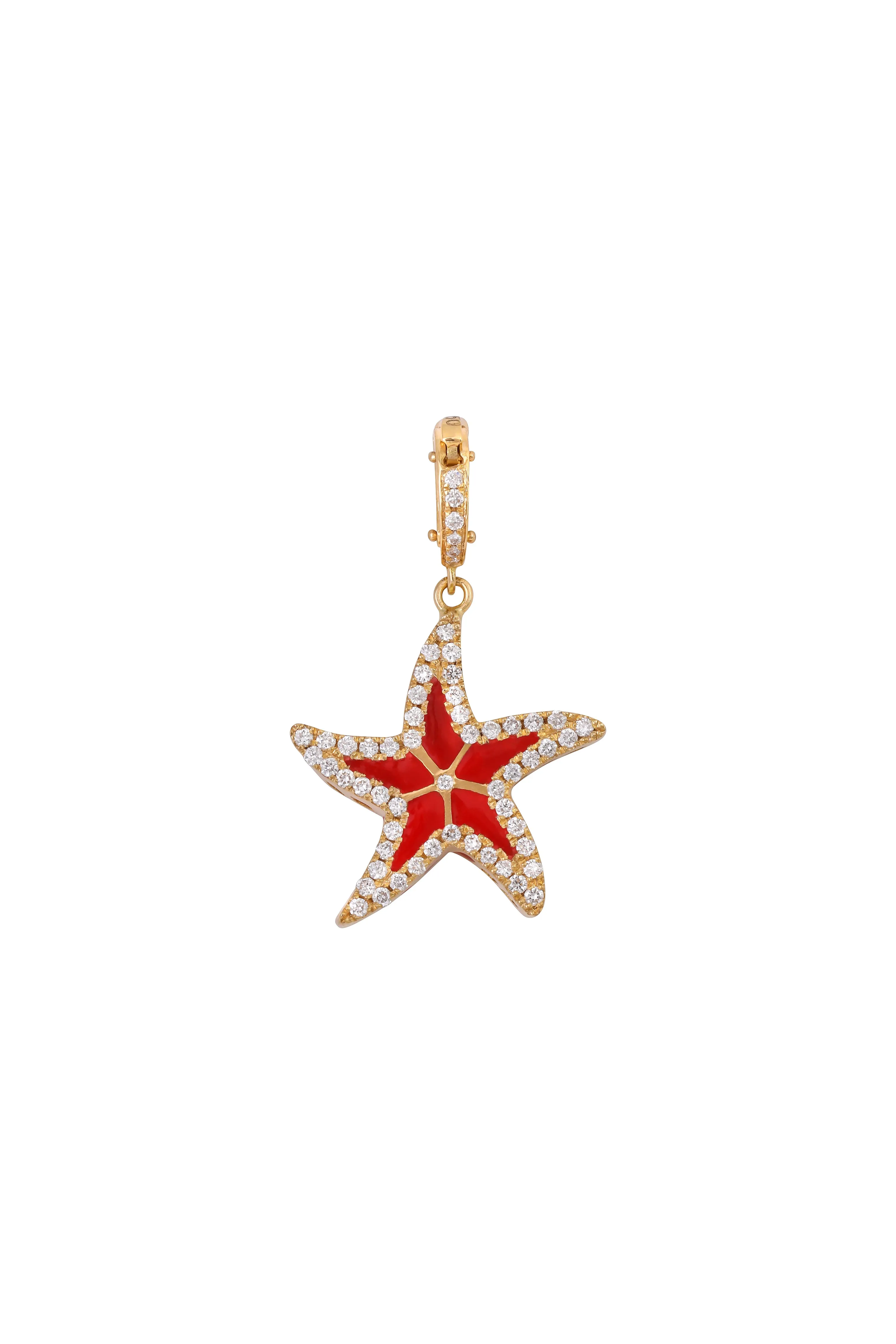 Enamel Starfish Charm