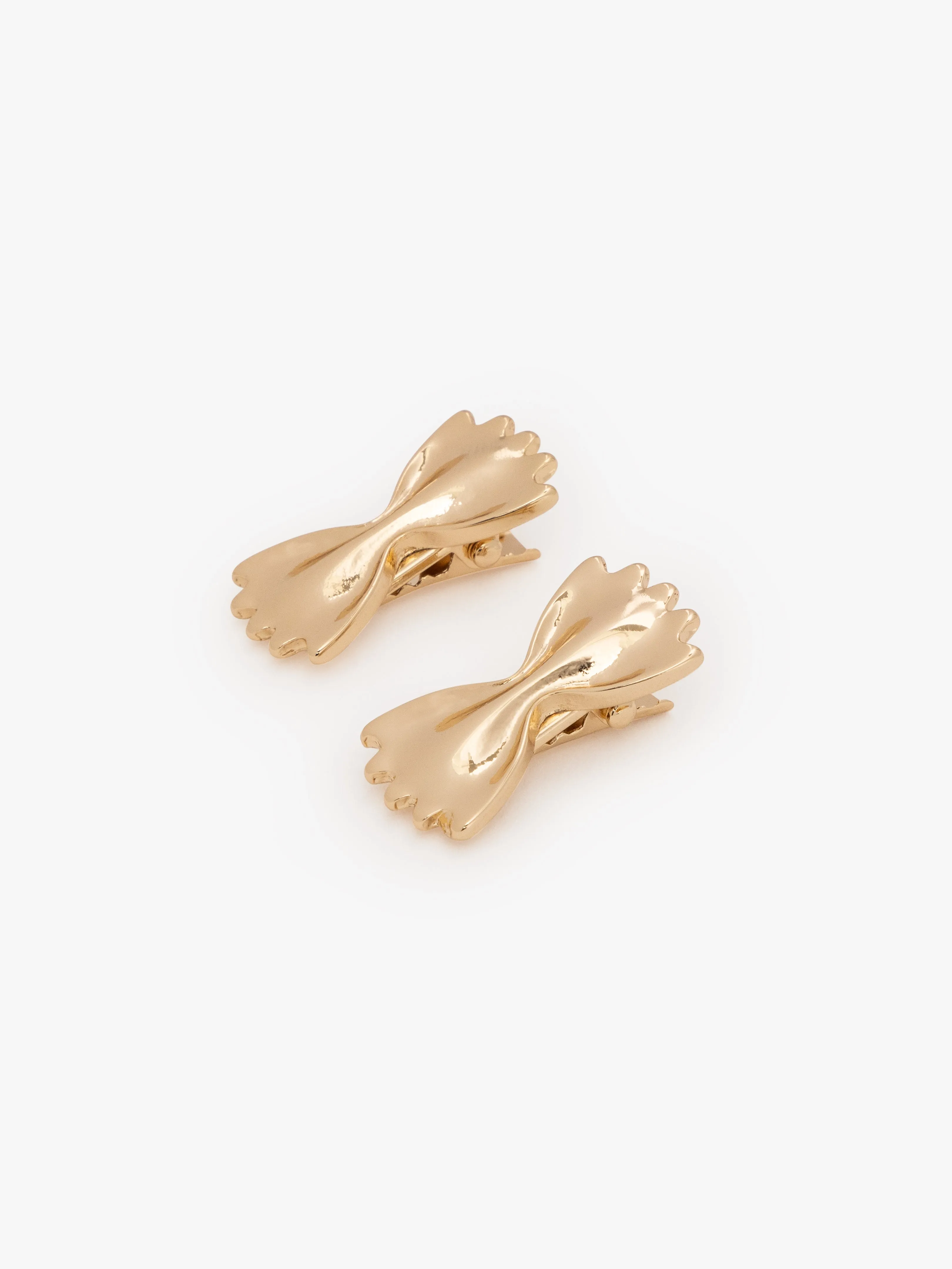 Farfalle Barrette Set - Gold