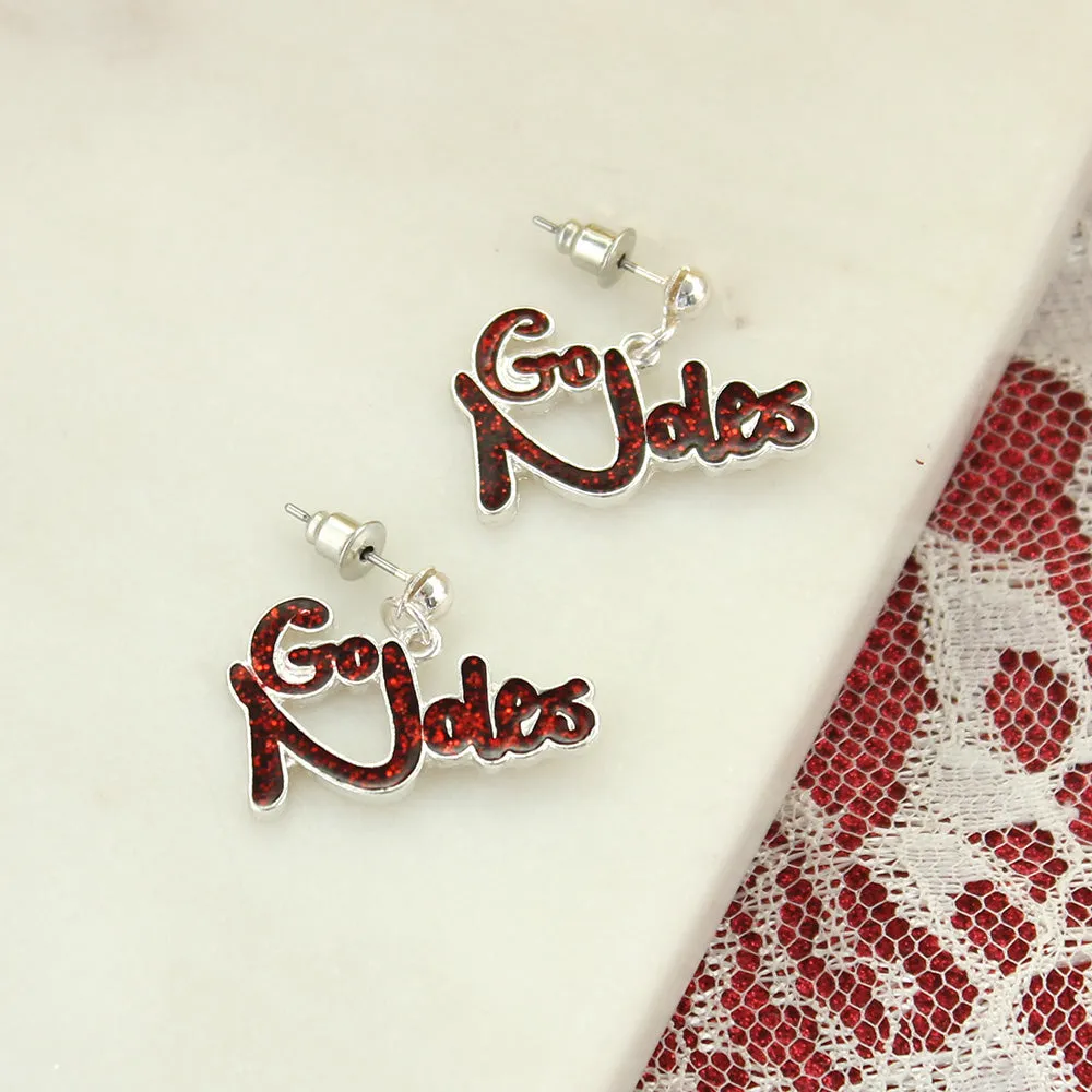 Florida State Slogan Earrings