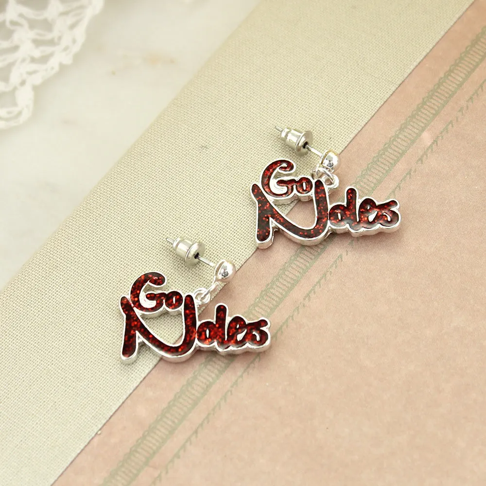 Florida State Slogan Earrings