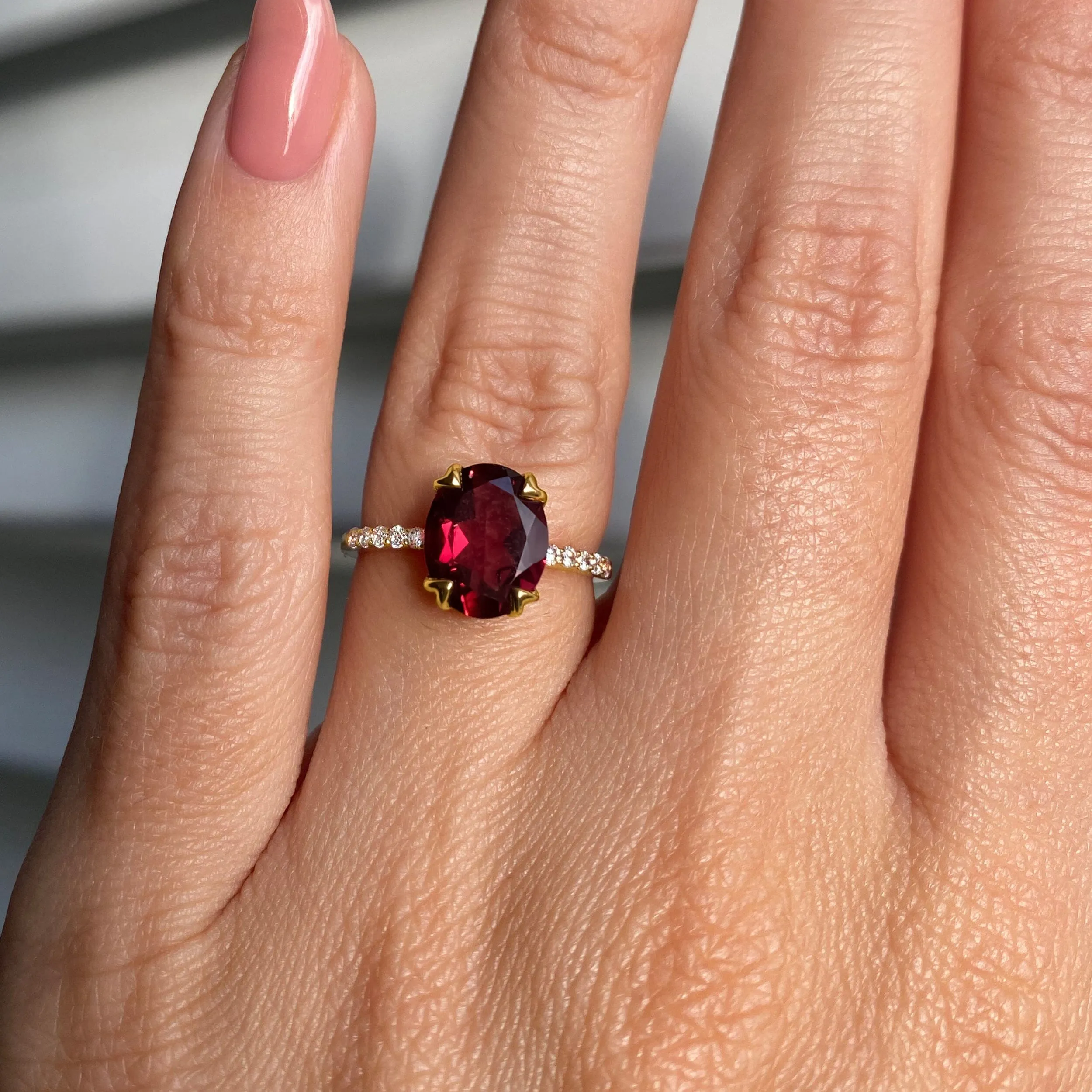 Garnet Ring - Harlow