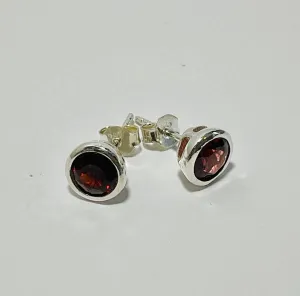 Garnet Stud Earrings (PG21)