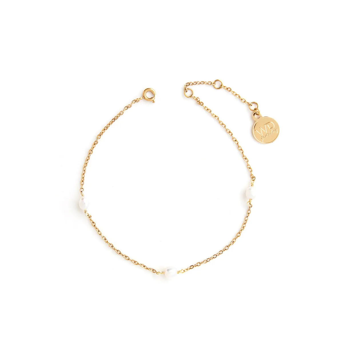 Gold Frisco Anklet