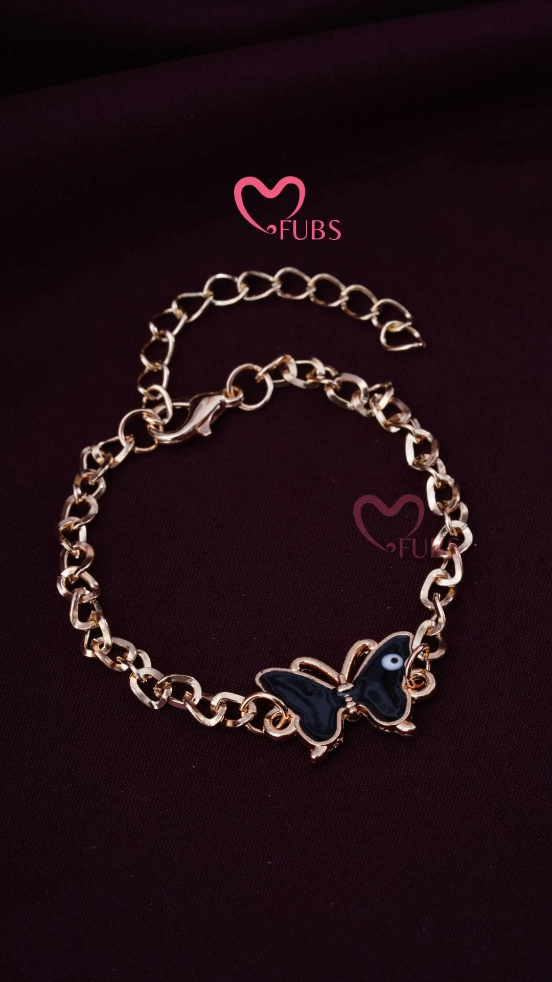 Golden Butterfly Serenity Bracelet