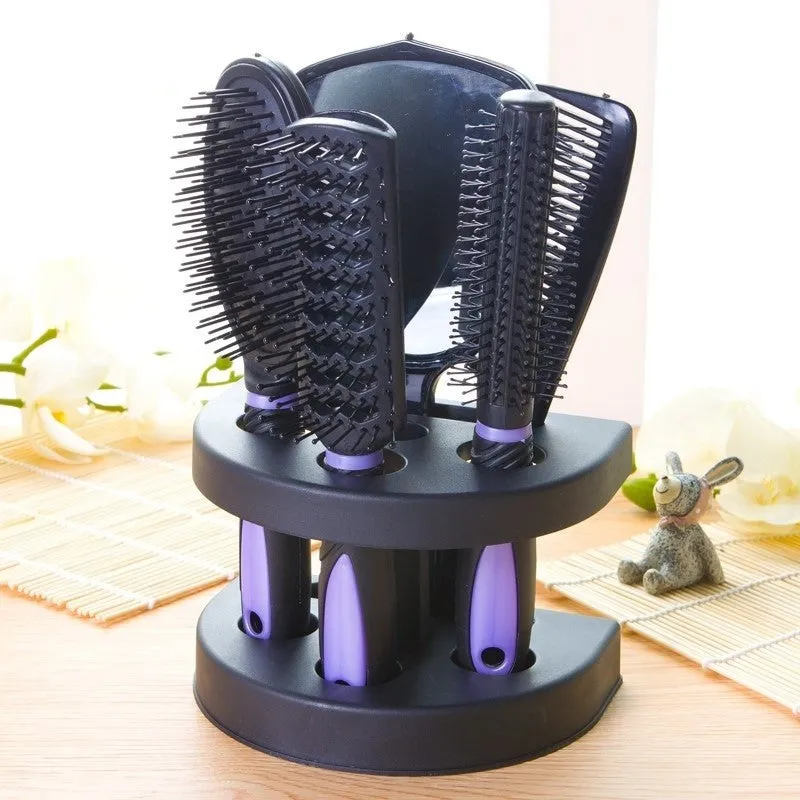 Hair Salon Hair Cutting Comb Set Of Women And Men Blowing Hair Makeup Mirror Special Fluffy Styling Comb Set Women