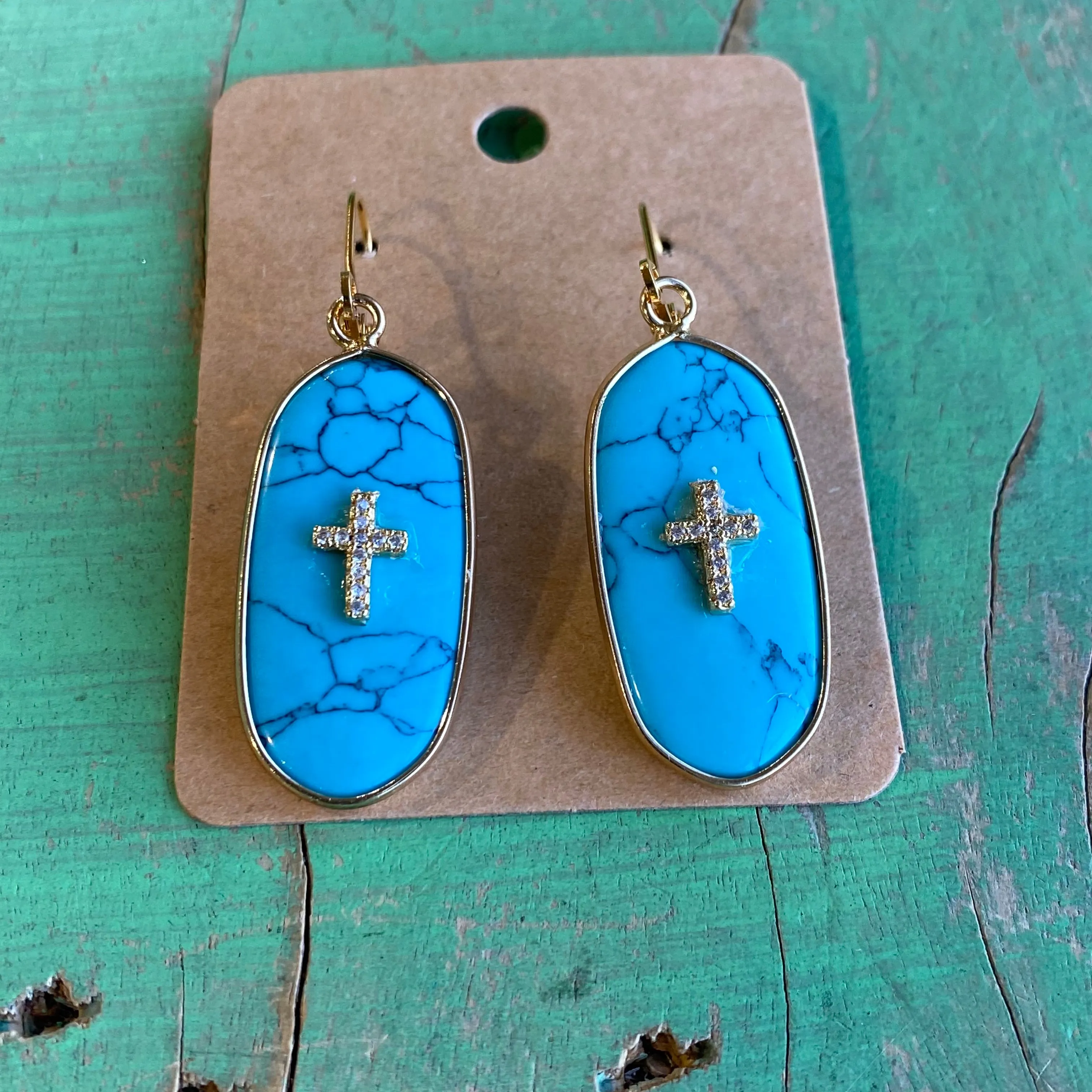 Hannah Cross Earrings