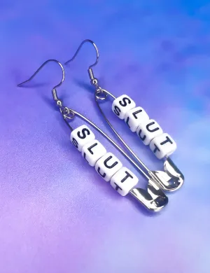 HOMEMADE SLUT EARRINGS