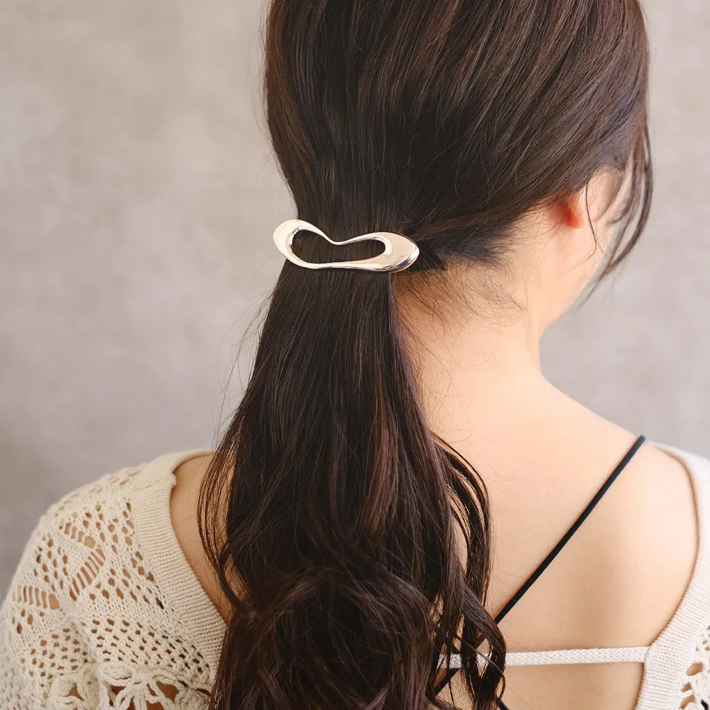 Irregular Heart Hair Barrette