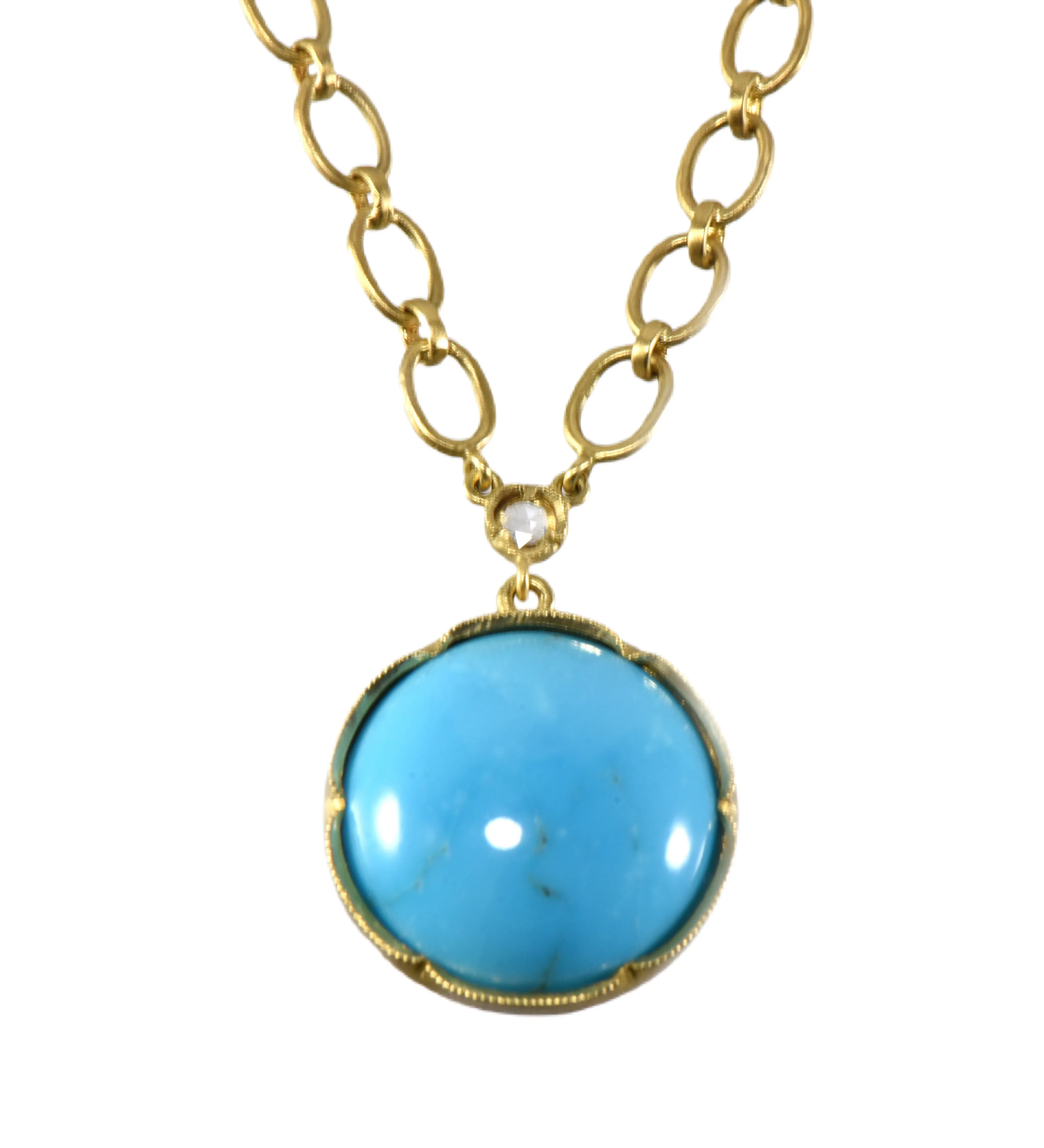 Large Classic Pendant Necklace