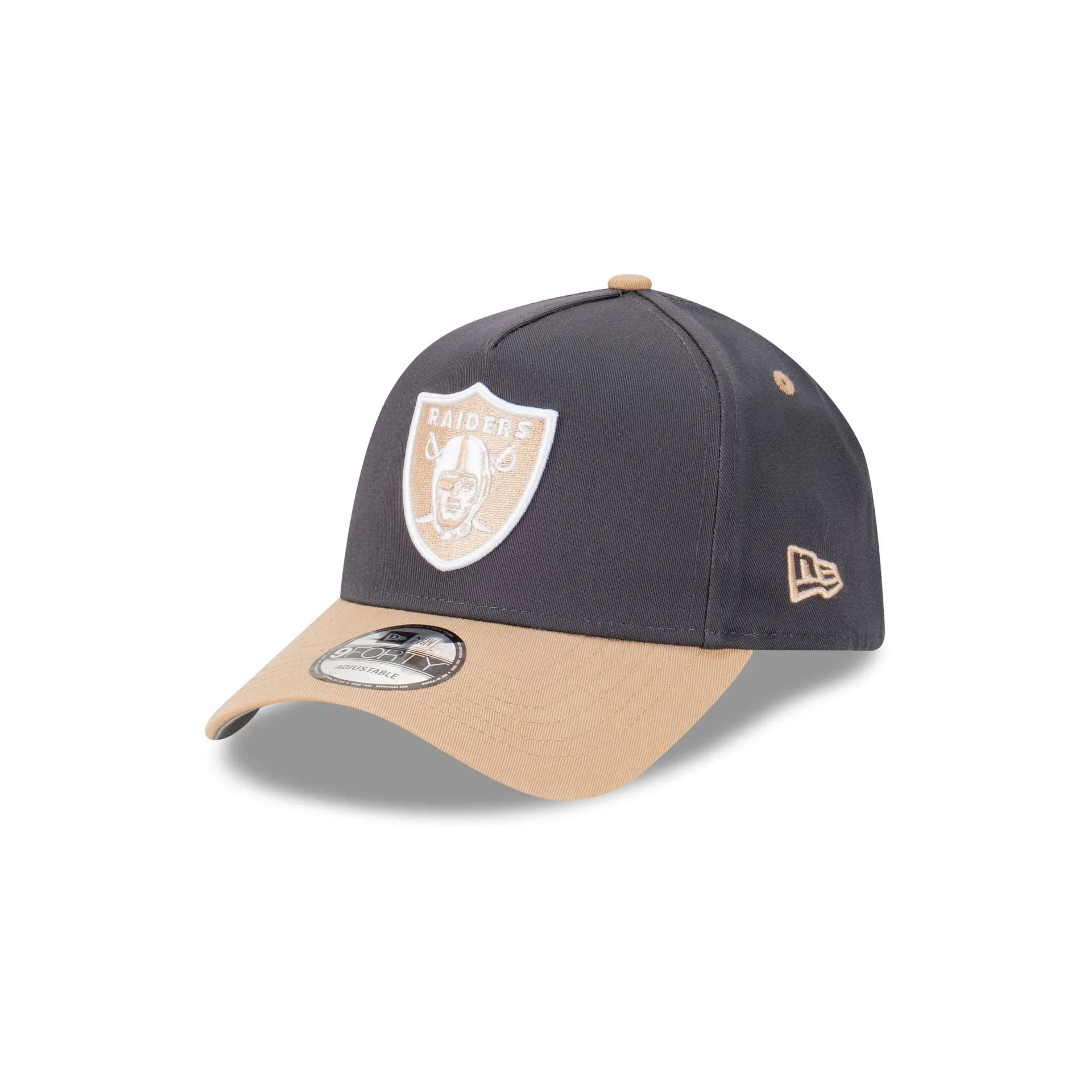 Las Vegas Raiders Midnight Desert 9FORTY A-Frame Snapback