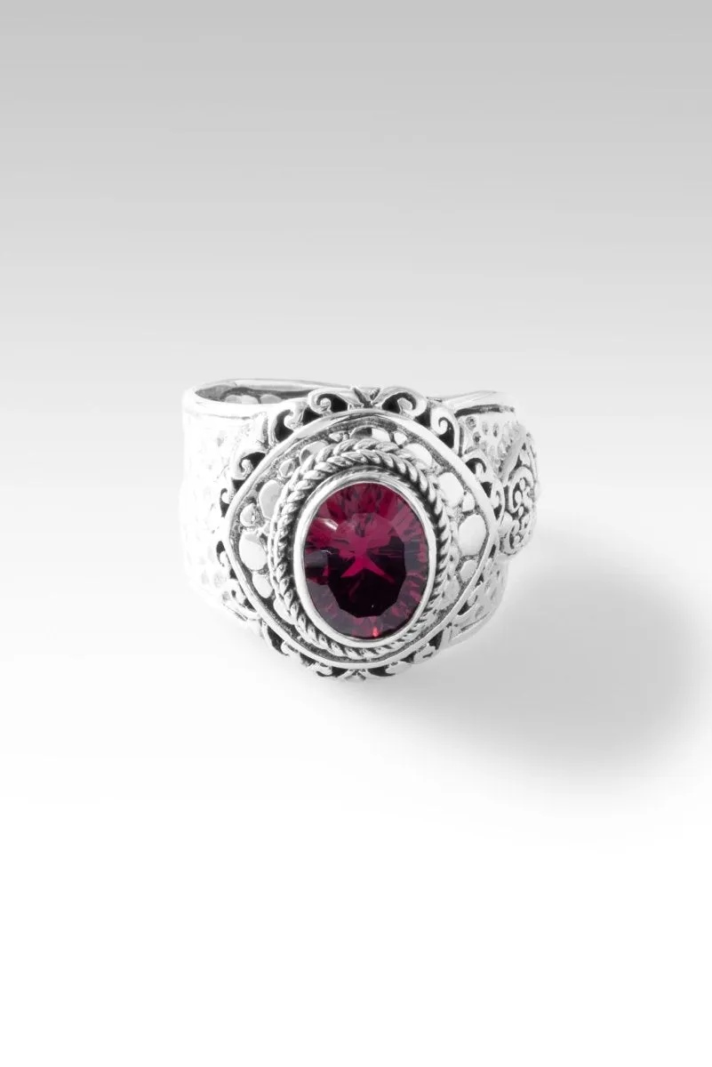 Life's Wonder Ring™ in Malawi Pink Color Change Garnet