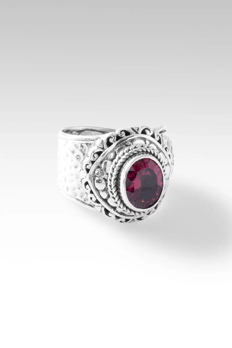 Life's Wonder Ring™ in Malawi Pink Color Change Garnet