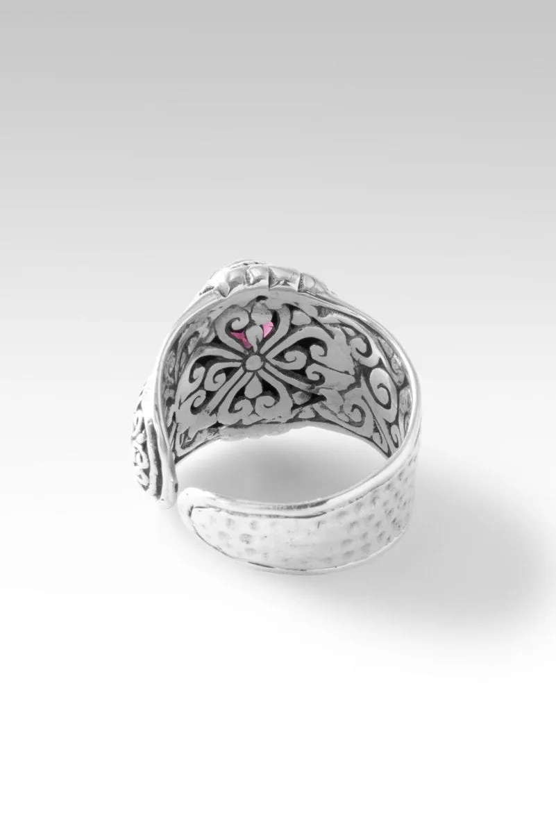 Life's Wonder Ring™ in Malawi Pink Color Change Garnet