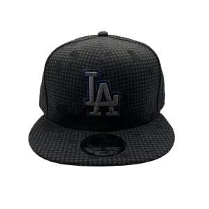 New Era Los Angeles Dodgers Black Midnight Ink Pop Outline 9FIFTY Snapback Hat