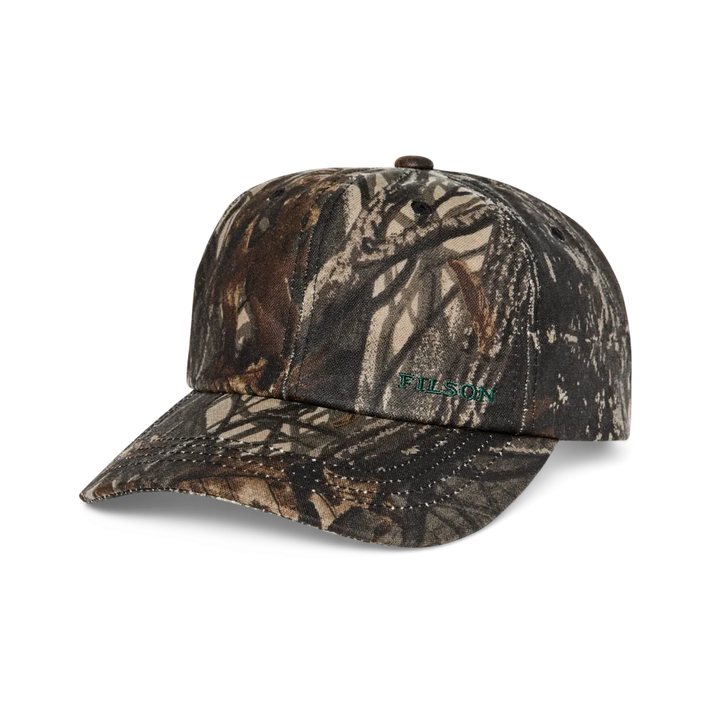 Oil Tin Low Profile Hat- Realtree Hardwoods Camo