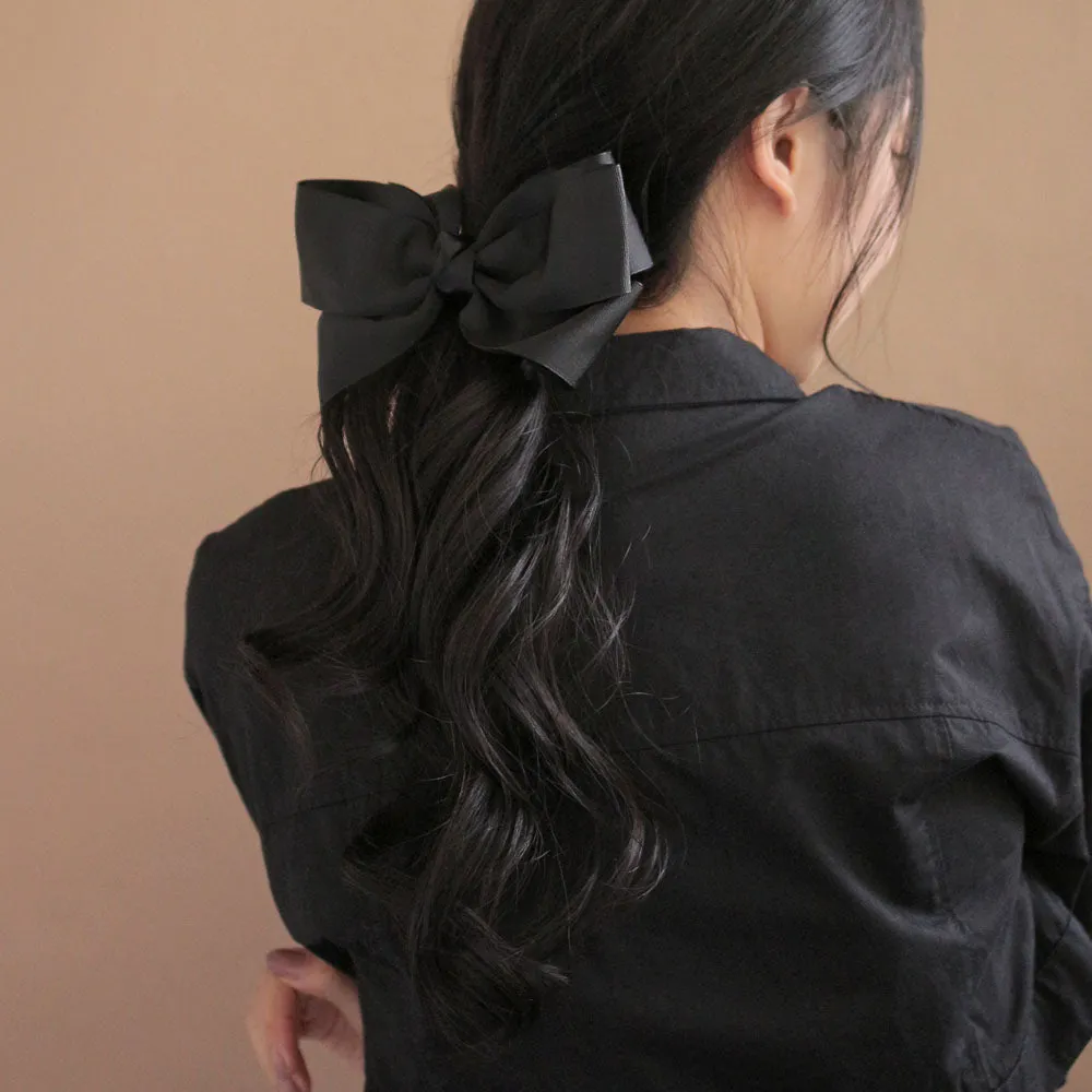 Oversized Bow Barrette