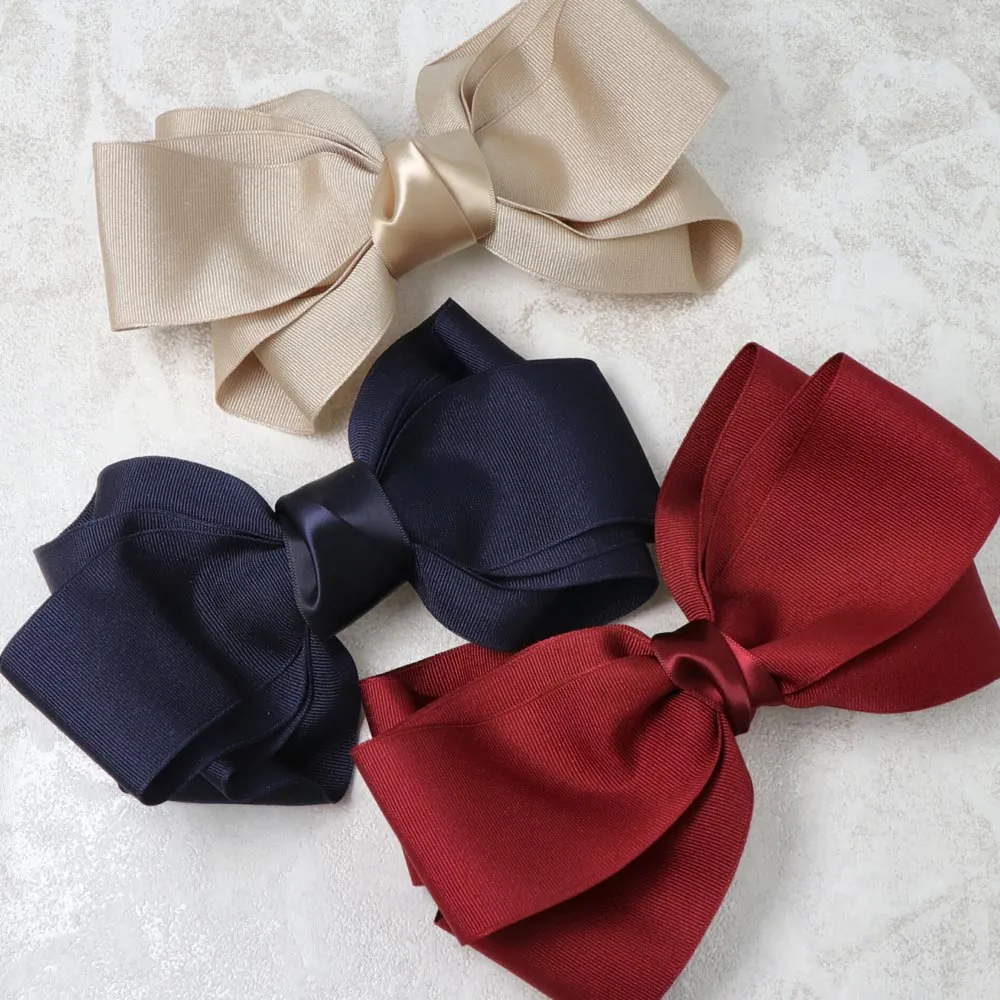 Oversized Bow Barrette