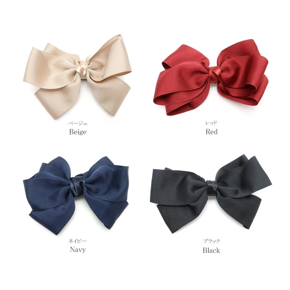 Oversized Bow Barrette