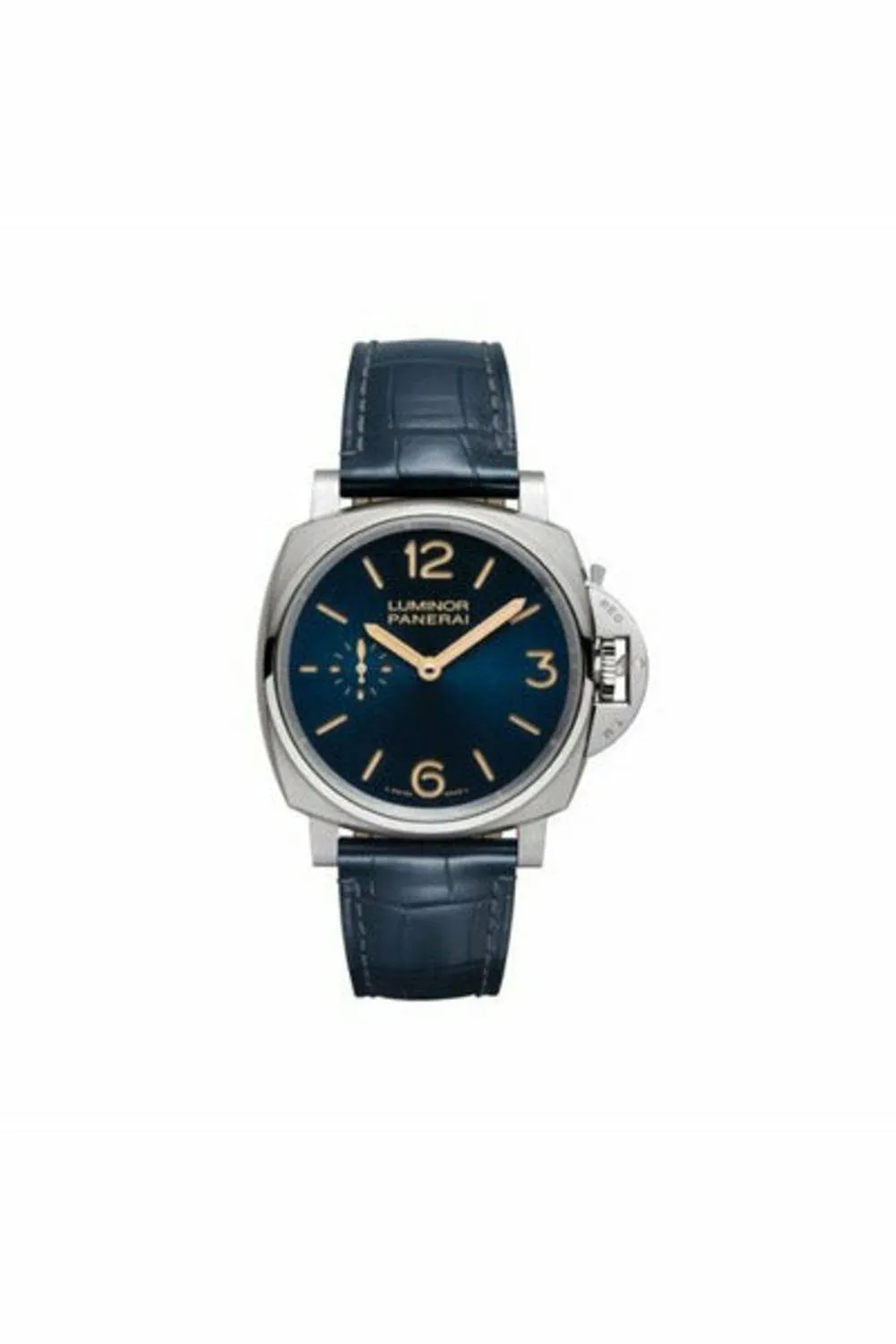 panerai luminor 42mm titanium men's watch