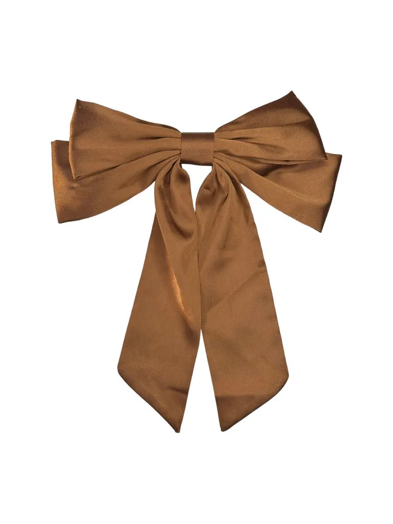 Pico Copenhagen - Isabella Bow Barette - Cognac