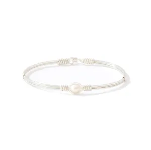 Ronaldo Pearl of My Heart Bracelet Silver