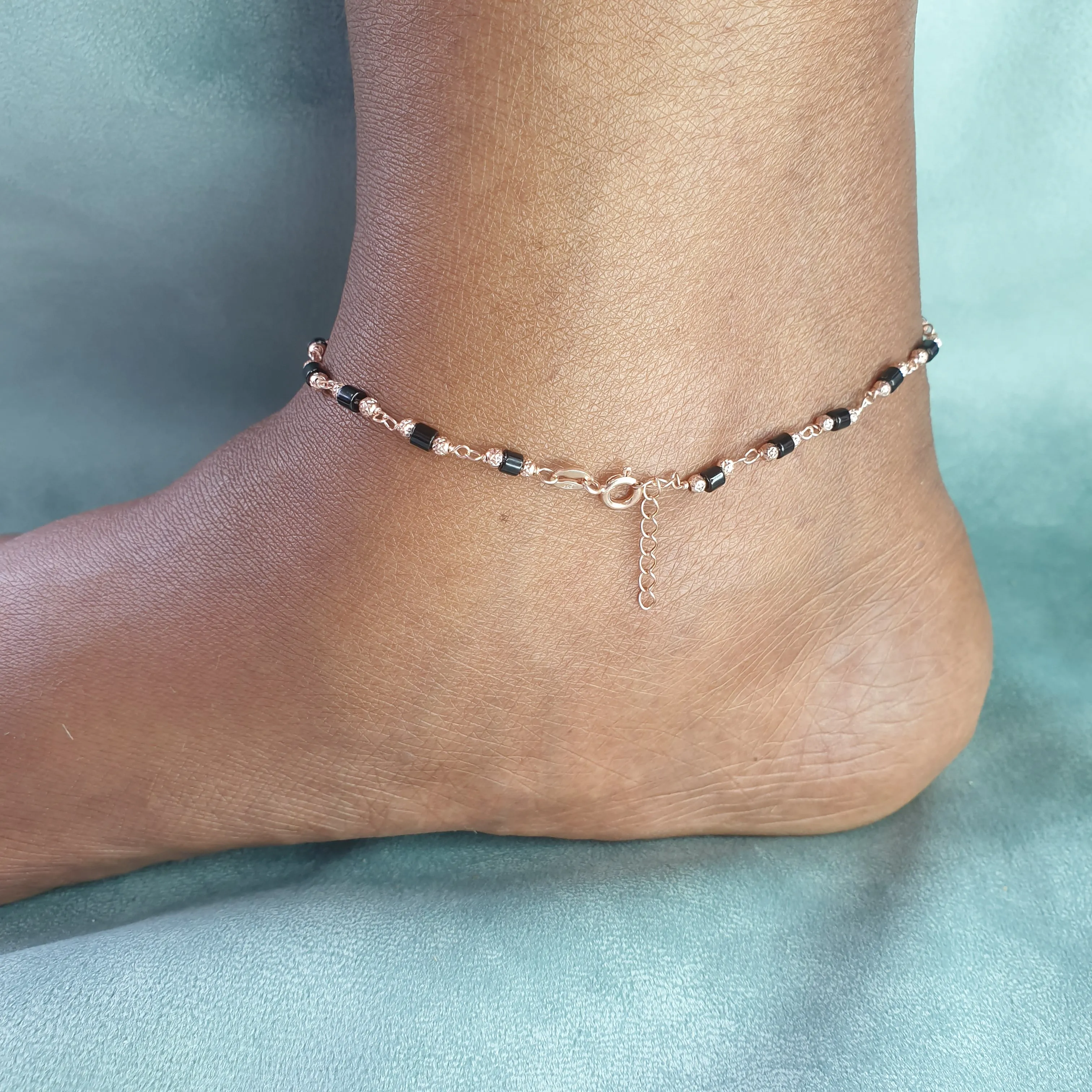 Rosegold Ornament Anklet