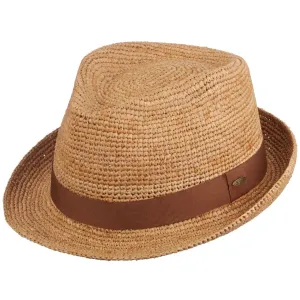 Scala Coba - Straw Fedora Hat