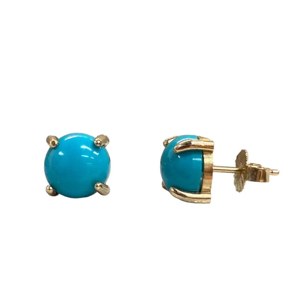 Sleeping Beauty Turquoise Earrings