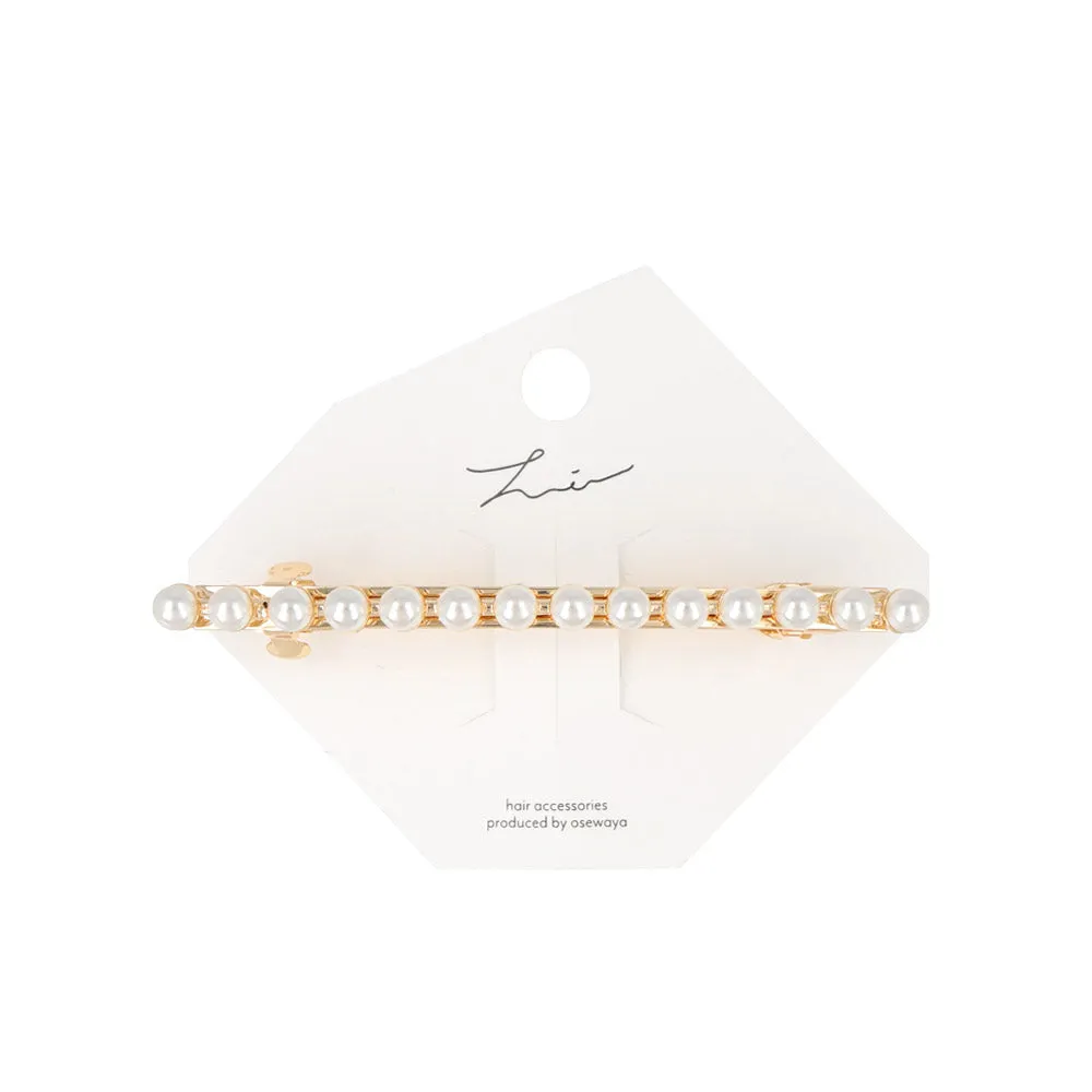 Slim Pearl Barrette