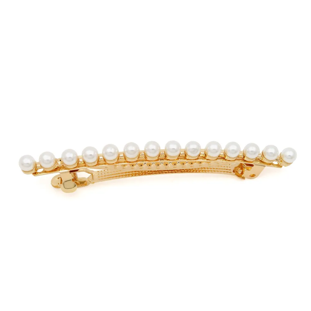 Slim Pearl Barrette