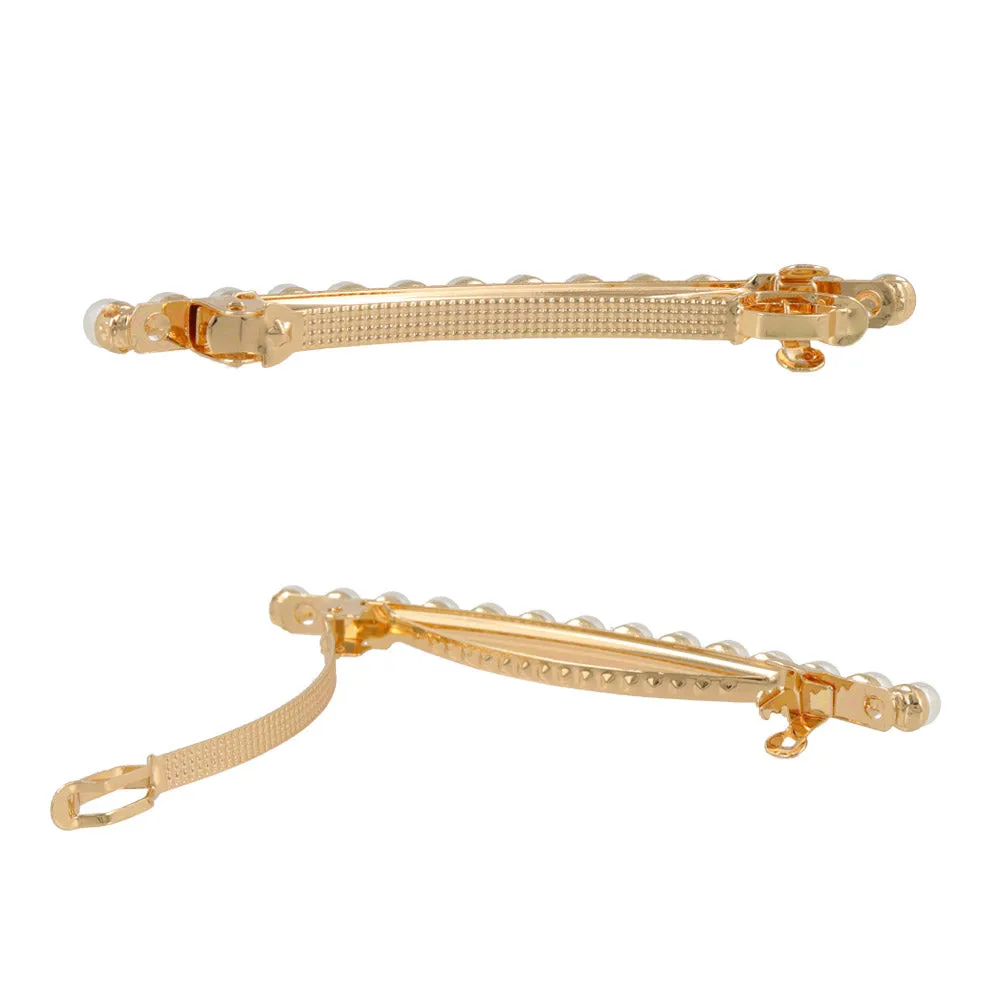 Slim Pearl Barrette