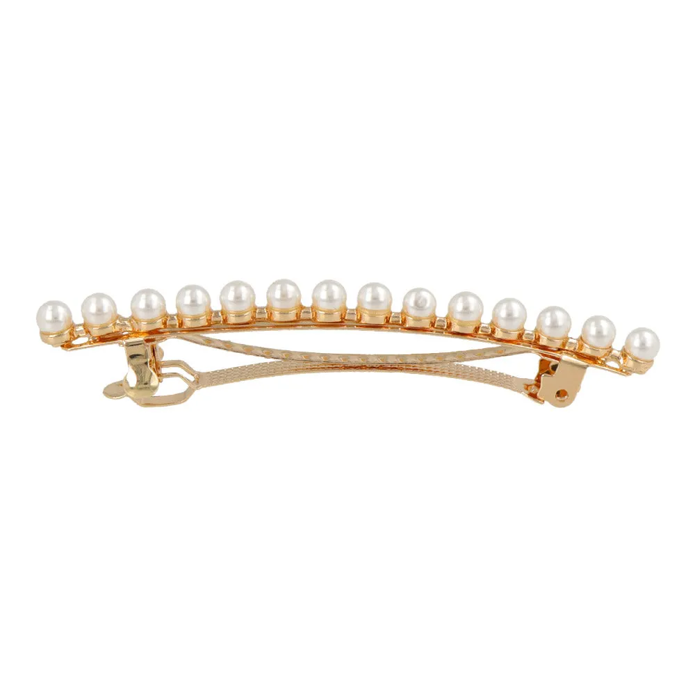 Slim Pearl Barrette