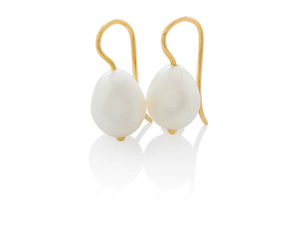 Small Pearl of Wisdom Earrings