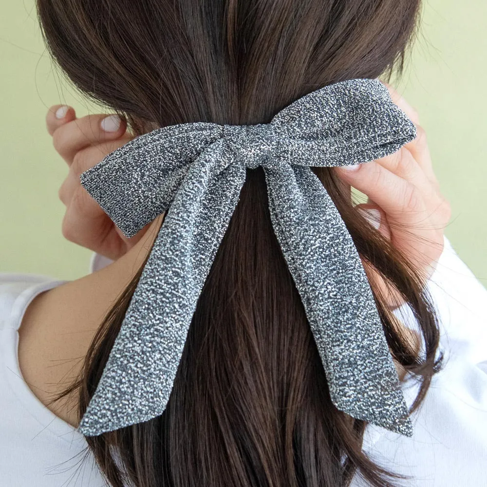 Sparkle Bowknot Hair Barrette